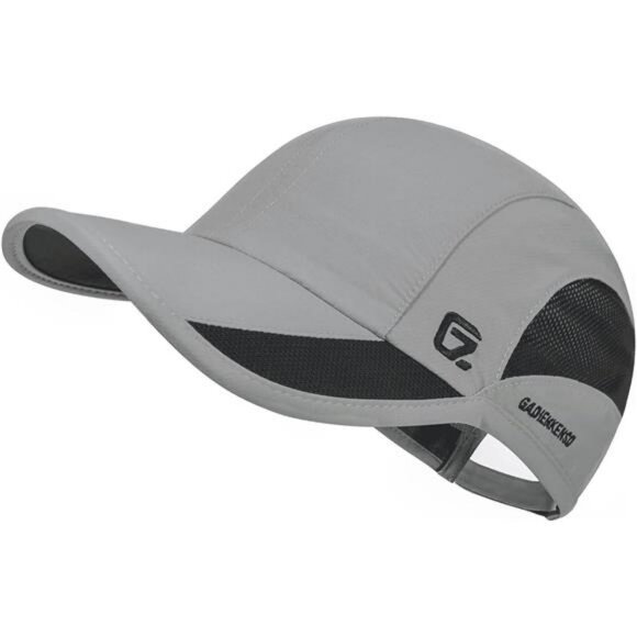 Quick Dry Running Hat Breathable Mesh Adjustable UPF 50 Sun Protection Cap - Picture 1 of 7